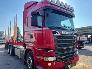 Γερανοί - Φορτηγά Με Γερανό Scania 2017 R 580 + HIAB F135Z-thumb-2