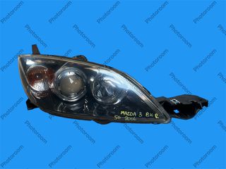 MAZDA 3 BK 2003-2008 ΜΕΤΑΧΕΙΡΙΣΜΕΝΑ ΑΝΤΑΛΛΑΚΤΙΚΑ ( φανάρι εμπρός δεξιό πλευρά συνοδηγού κατάλληλο για πεντάθυρο αυτοκίνητο γνήσιο μεταχειρισμένο)