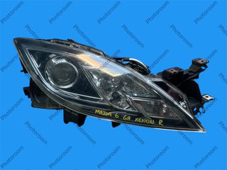 MAZDA 6 GH 2008-2014 ΜΕΤΑΧΕΙΡΙΣΜΕΝΑ ΑΝΤΑΛΛΑΚΤΙΚΑ ( φανάρι εμπρός δεξιό συνοδηγού πλευρά με εργοστασιακό xenon φωτισμό γνήσιο μεταχειρισμένο )