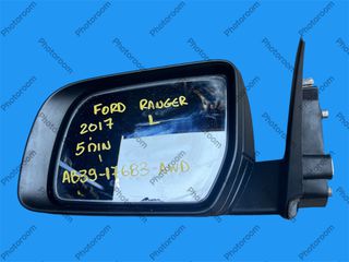 FORD RANGER 2011-2023 ΜΕΤΑΧΕΙΡΙΣΜΕΝΑ ΑΝΤΑΛΛΑΚΤΙΚΑ ( Καθρέπτης πόρτας αριστερός οδηγού πλευρά ηλεκτρικός , θερμαινόμενος , με κωδικό AB39-17683-AWD )