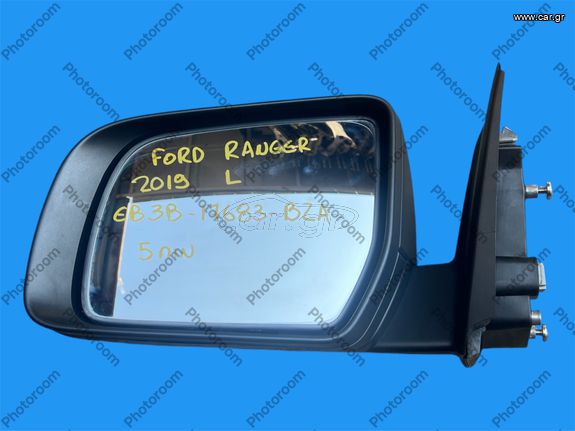 FORD RANGER 2011-2023 ΜΕΤΑΧΕΙΡΙΣΜΕΝΑ ΑΝΤΑΛΛΑΚΤΙΚΑ ( Καθρέπτης πόρτας αριστερός οδηγού πλευρά ηλεκτρικός , θερμαινόμενος , με κωδικό EB3B-17683-BZA )