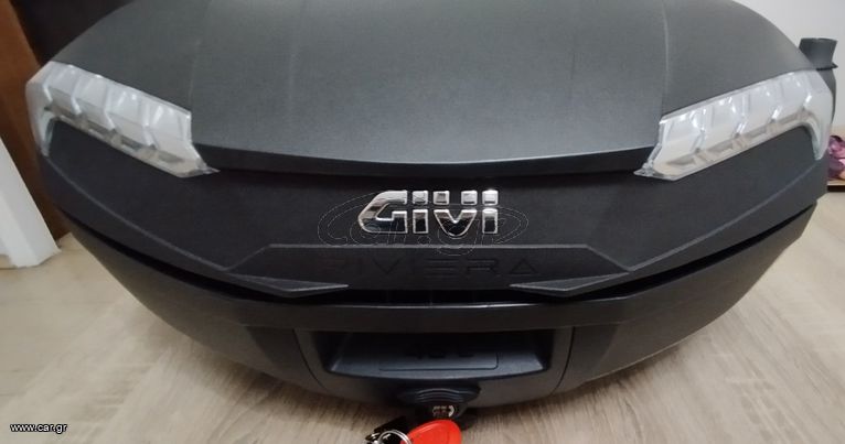 Βαλίτσα Givi E46N Riviera 46LT Monolock Ολοκαίνουρια συν πλάτη Givi