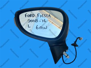 FORD FIESTA 2008-2016 ΜΕΤΑΧΕΙΡΙΣΜΕΝΑ ΑΝΤΑΛΛΑΚΤΙΚΑ ( καθρέπτης πόρτας οδηγού αριστερός ηλεκτρικός , θερμαινόμενος με φλας γνήσιος μεταχειρισμένος )