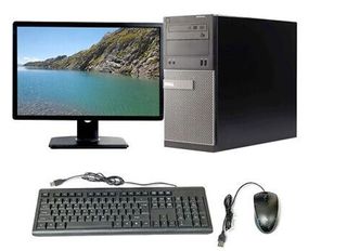 Πωλείται υπολογιστής Dell Optiplex -  i5 με οθόνη, κάρτα γραφικών 4gb, δύο δίσκους SSD, Windows, Office, πληκτρολόγιο κλπ