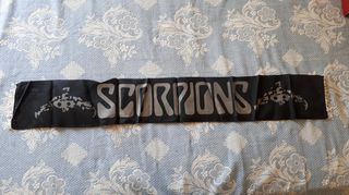 Scorpions: Κασκόλ και Απαντητικό Γράμμα: 2 Συλλεκτικά Αντικείμενα, δεκαετίας ‘80 & ‘90