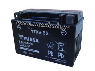ΜΠΑΤΑΡΙΑ HONDA NT 650 BROS / NT 650V DEAUVILLE ('98-'01) YTX9-BS YUASA
