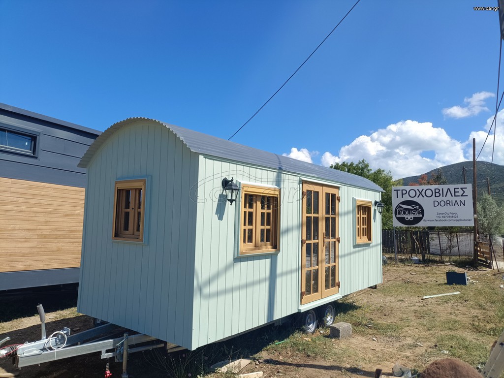 Τροχοβίλα - Προκάτ 2024 Dorian-tinyhouse γραφείο 6μ
