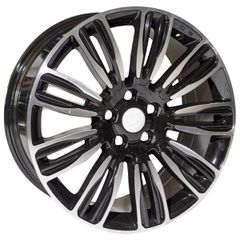 REPLICA LAND ROVER STYLE 9034 20X9.0 5X120 ET48 BLACK MACHINED FACED