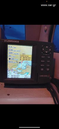 lms337 lowrance gps βυθομετρο