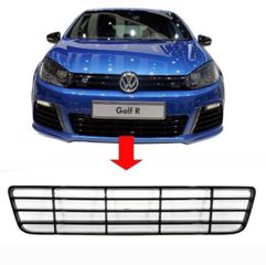 ΣΙΤΑ ΕΜΠΡΟΣ Front Bumper Lower Middle Grille VW Golf VI Golf 6 (2008-2013) R20 Design