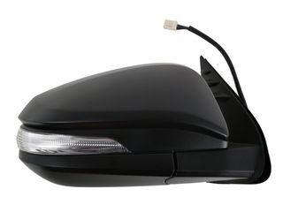 ΚΑΘΡΕΠΤΗΣ  ΔΕΞΙΟΣ ΗΛΕΚΤΡΙΚΟΣ ΜΕ LED ΦΛΑΣ ΑΝΑΚΛΙΣΗ (ΜΑΥΡΟΣ) TOYOTA HILUX REVO '15-'20  (Κωδικός: 1242053715R)