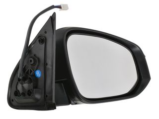 ΚΑΘΡΕΠΤΗΣ  ΔΕΞΙΟΣ ΗΛΕΚΤΡΙΚΟΣ ΜΕ LED ΦΛΑΣ ΑΝΑΚΛΙΣΗ (ΜΑΥΡΟΣ) TOYOTA HILUX REVO '15-'20  (Κωδικός: 1242053715R)-thumb-1