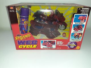 SPIDER MAN - WEB CYCLE(TOY BIZ)1998