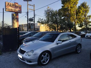 Mercedes-Benz C 200 2001 Sportscoupe, 192PS, Δέρμα, Οροφή, ANDROID, Ελληνικό, Άριστο!