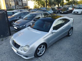 Mercedes-Benz C 200 2001 AMG Look, 192PS, Δέρμα, Οροφή, ANDROID, Ελληνικό, Άριστο!-thumb-1