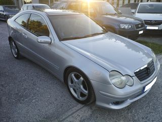 Mercedes-Benz C 200 2001 AMG Look, 192PS, Δέρμα, Οροφή, ANDROID, Ελληνικό, Άριστο!-thumb-4