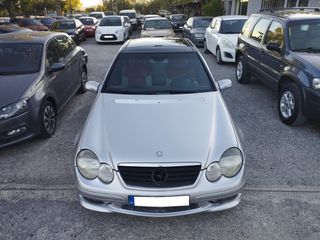 Mercedes-Benz C 200 2001 AMG Look, 192PS, Δέρμα, Οροφή, ANDROID, Ελληνικό, Άριστο!-thumb-5