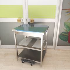 Πάγκος εργασίας τραπέζι 60*70*85 cm, με ενδιάμεσο ράφι. ΠΡΟΣΦΟΡΑ! Ποιότητα & Τιμή Stockinox-thumb-1