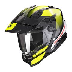 ΚΡΑΝΟΣ ΜΗΧΑΝΗΣ SCORPION ADF-9000 AIR TRAIL BLACK NEON YELLOW