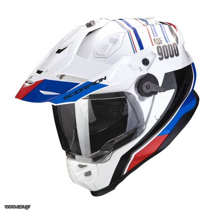 ΚΡΑΝΟΣ ΜΗΧΑΝΗΣ SCORPION ADF-9000 AIR DESERT WHITE BLUE RED