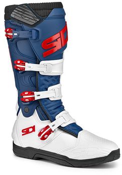 Sidi X Power Sc boots color white/navy/red