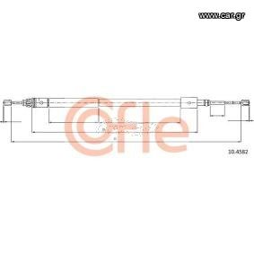 Ντίζα, φρένο ακινητοποίησης πίσω R CITROËN XSARA 1520/1170mm 4745K3