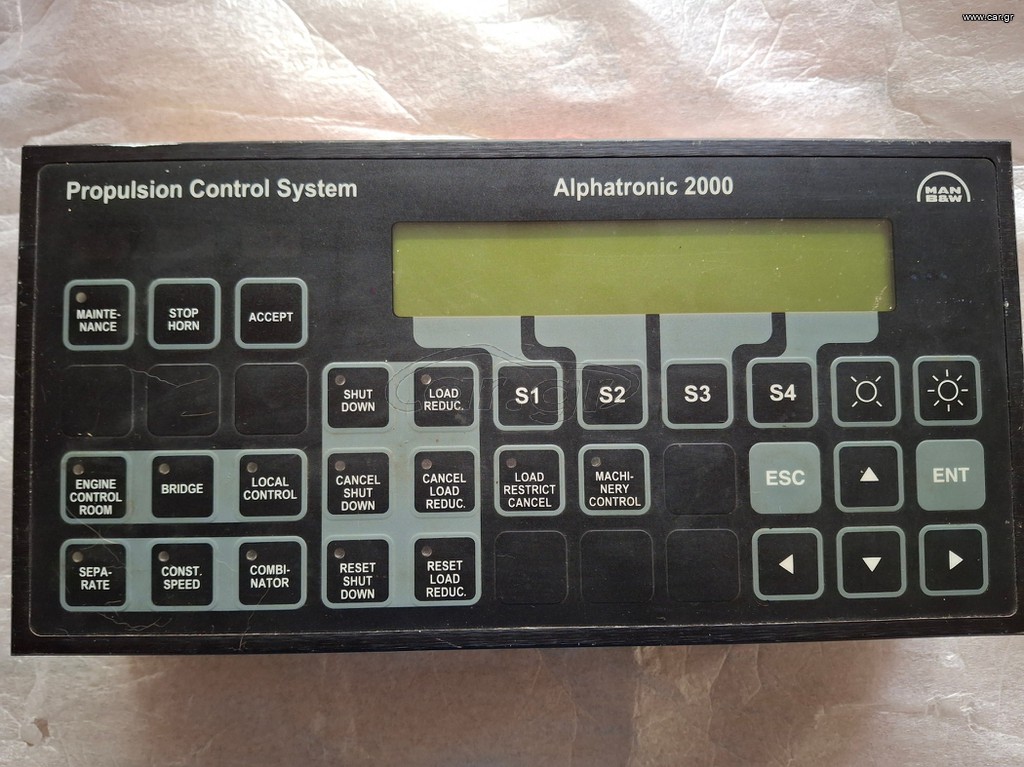 ALPHATRONIC 2000 PROPULSION CONTROL SYSTEM PANEL-SAM ELECTRONICS “Used/Refurbished but Very Good and Working Condition”