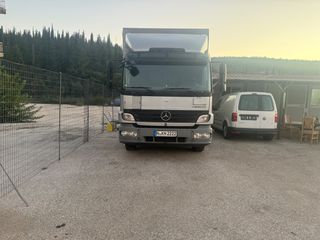Φορτηγό Άνω Των 7.5τ Mercedes-Benz 2010 Ateco 1524 μουσαμάς, αυτόματο,clima υδραυλική πορτα-thumb-2