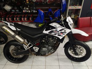 Yamaha XT 660X 2008 GEN 2 WHITE"STOP MT-07"FATBAR ACCEL 28"