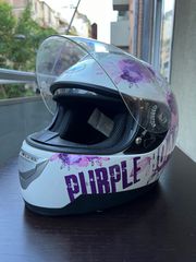 Winger Purple Road Helmet