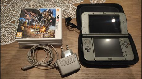 New 3DS XL+5games