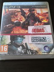 PS3 - Tom Clancy's Rainbow Six Vegas 2 Complete edition + Ghost Recon Advanced Warfighter 2