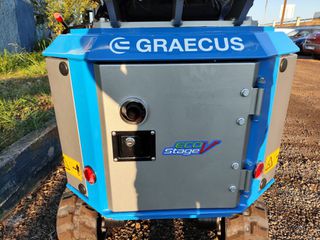 Εκσκαφέας Με Ερπύστριες Graecus 2026 Μικρός ερπυστριοφόρος εκσκαφέας 0,9T, Diesel EB09-thumb-6