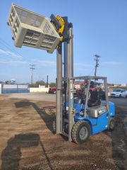 Graecus 2024 Κλάρκ 2.5Τ diesel | Duplex 3000mm | περιστροφή στον ιστό | υδραυλική πλάγια μετατόπιση | πιρούνια 1220mm