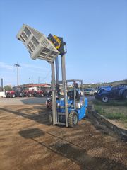 Graecus 2024 Κλάρκ 2.5Τ diesel | Duplex 3000mm | περιστροφή στον ιστό | υδραυλική πλάγια μετατόπιση | πιρούνια 1220mm-thumb-1