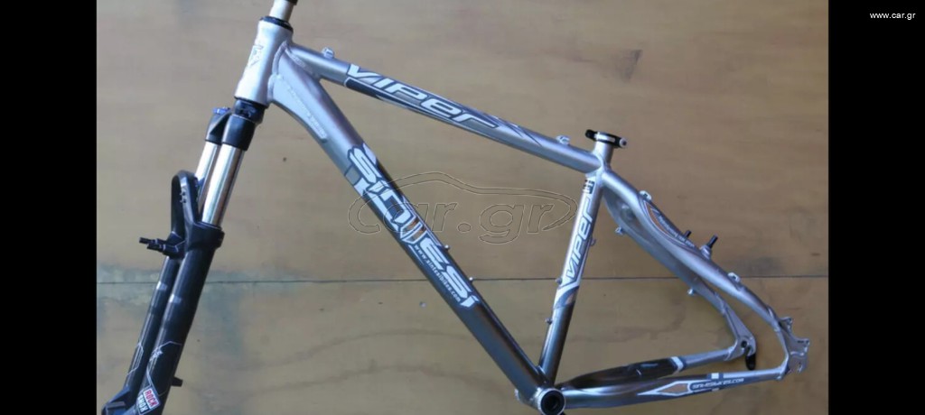 Mountain bike frame and fork
