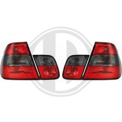 bmw e46 φαναρια πισω black red e46 sedan 98-01 red smoke  eautoshop gr