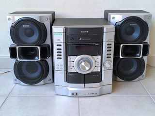 Sony HCD-RG290 3 Disc CD Changer Micro Hi-Fi System