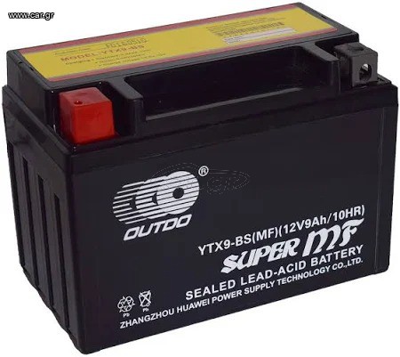 ΜΠΑΤΑΡΙΑ YTX9-BS OUTDO