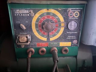 Ηλεκτροσυγκόλληση Deutz 1980 Müller Opladen GDF 302 Γεννήτρια/ηλεκτροκόλληση-thumb-1