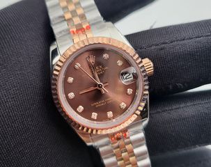 rolex replica γυναικειo datejust jubilee diamonds 31μμ