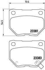 P78016 ΤΑΚ.ΟΠ.SUBARU IMPREZA GD GG