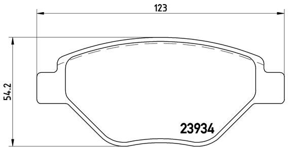 P68031 ΣΕΤ ΤΑΚ.ΕΜ. MEGANE 1.4 16V 02-