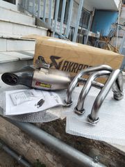 Akrapovic titanium / Tracer 900- Mt09/  2015-2020