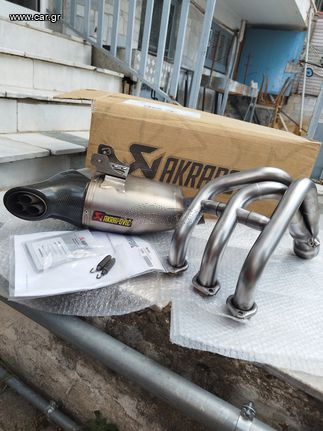 Akrapovic titanium / Tracer 900- Mt09/  2015-2020