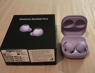 Samsung Galaxy Buds2 Pro Bluetooth Handsfree Ακουστικά με Αντοχή στον Ιδρώτα και Θήκη Φόρτισης Bora Purple