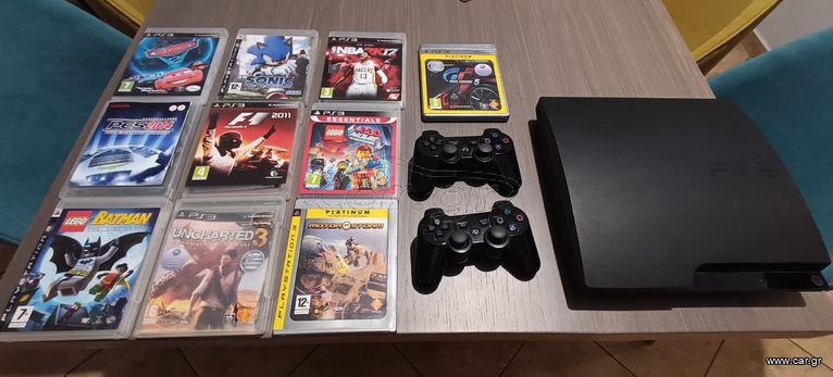 ΠΩΛΕΙΤΑΙ PLAYSTATION 3 + 10 παιχνίδια γνήσια