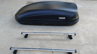 Thule Pacific 200 και αλουμινενιες μπαρες