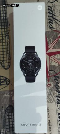 ΟλοΚαινούργιο Smartwatch 1.43" Xiaomi Watch S3 (BHR7873GL) - Αδιάβροχο με Παλμογράφο - Black BHR7874GL με εγγύηση 2 ετών!!!