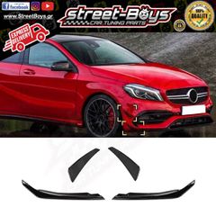 SPOILER TRIM ΜΠΡΟΣΤΑ ΠΡΟΦΥΛΑΚΤΗΡΑ MERCEDES BENZ W176 AMG A45 FACELIFT (2016-2018) | Street Boys - Car Tuning Shop |